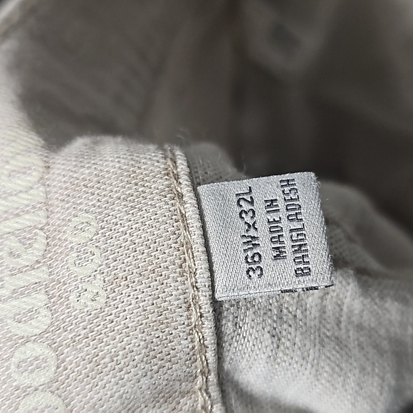 Goodfellow & Co Beige Slim Fit Jeans‎ Size 36x32 - Picture 5 of 7